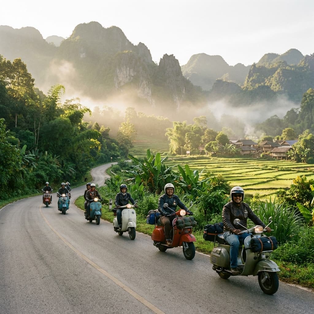 North Vespa Mountain Trip