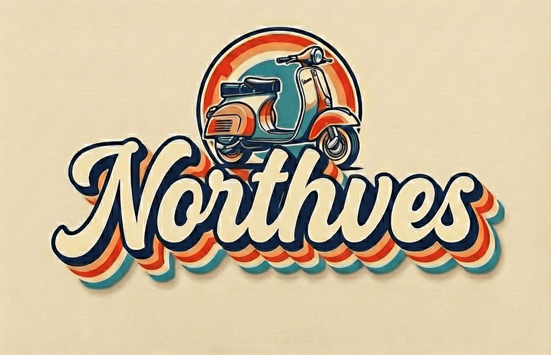 North Vespa Full Logo